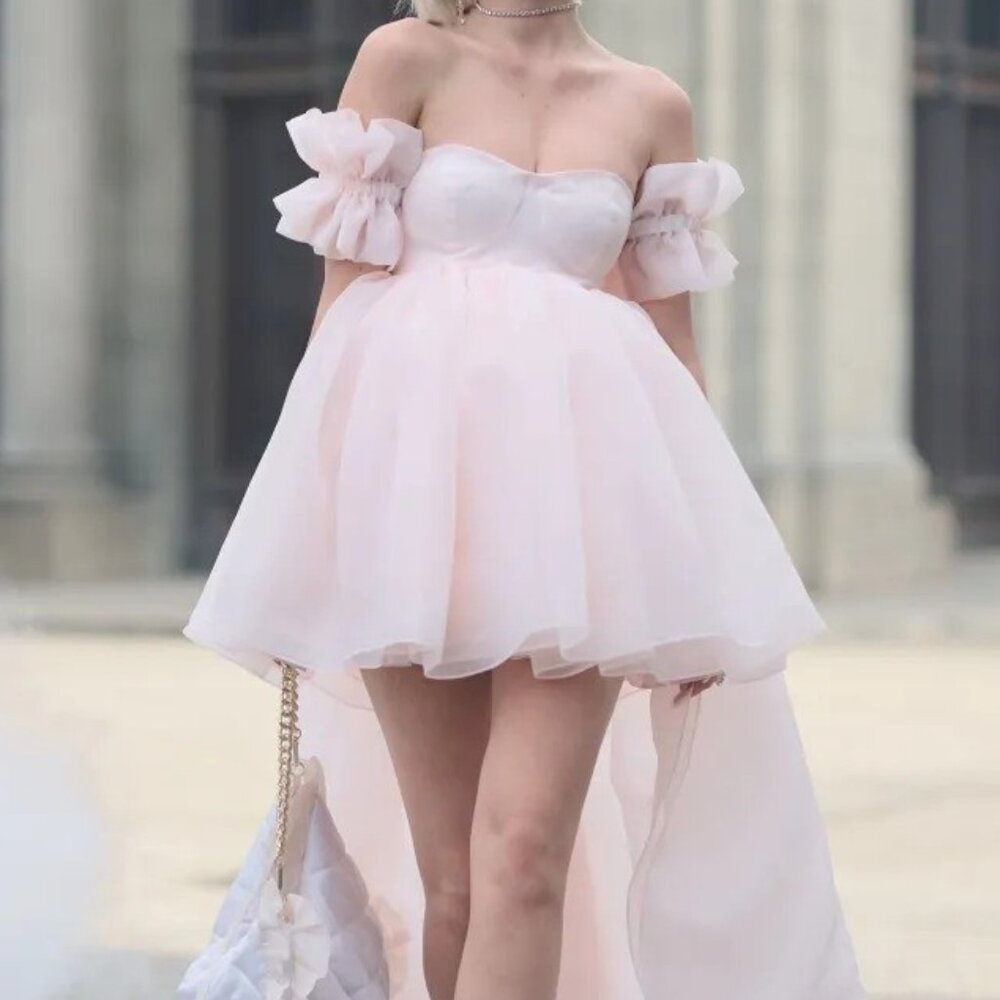 ISO Selkie Strawberry Milk runway dress